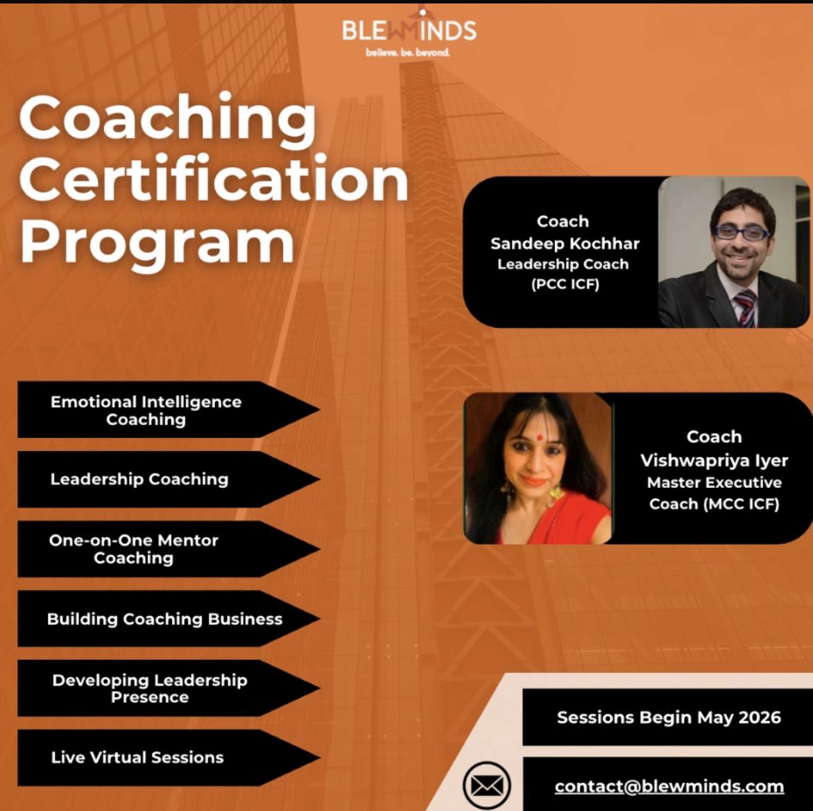 Coach Certification Program (CCP) Poster
